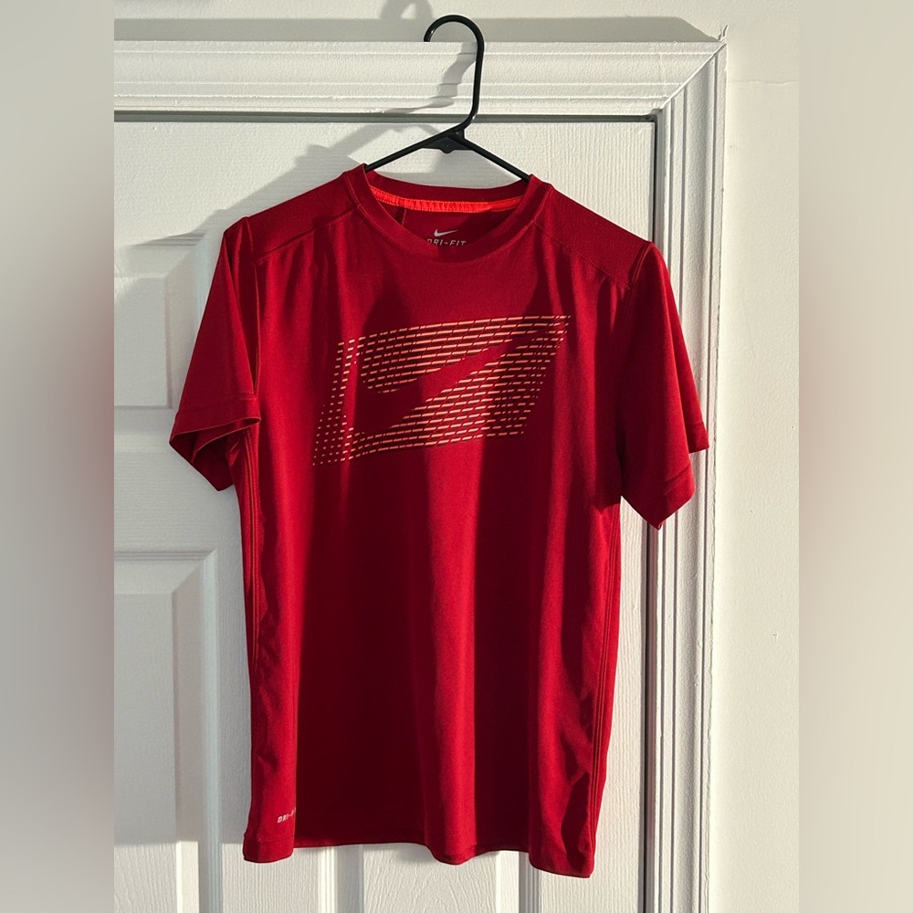 Red Dri-Fit Nike Shirt